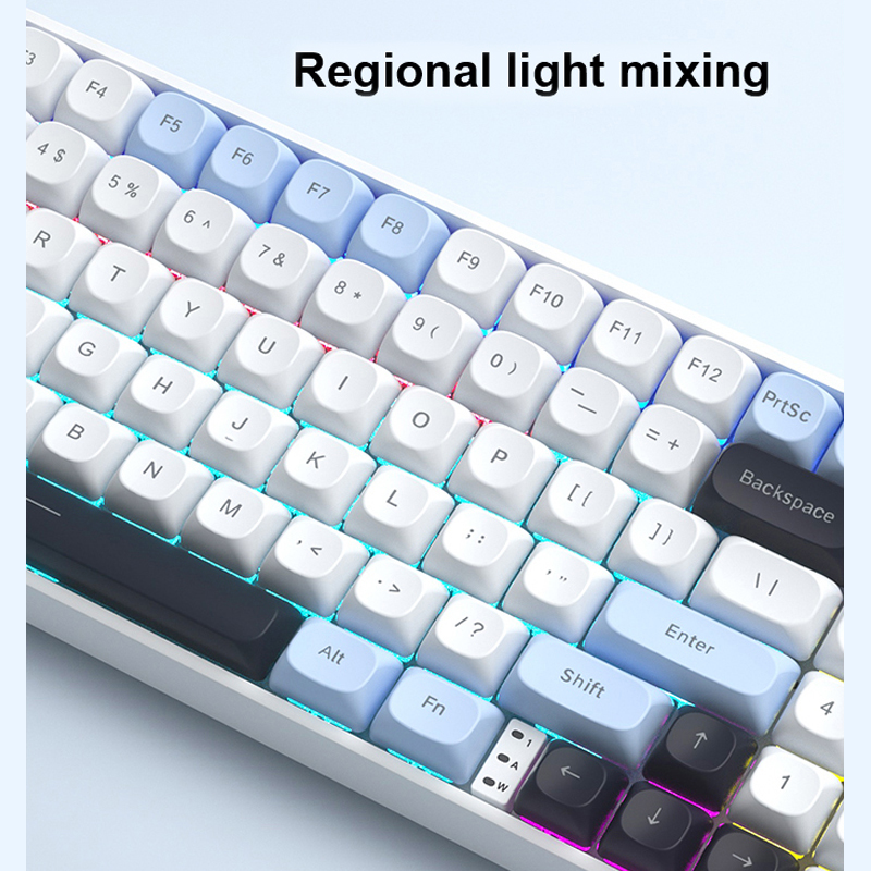 Teclado Mecánico Inalámbrico A - Gaming Keyboard Hot Swappable reseña y precio