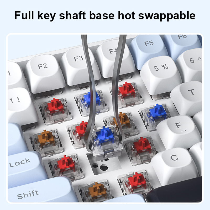 Teclado Mecánico Inalámbrico A - Gaming Keyboard Hot Swappable reseña y precio