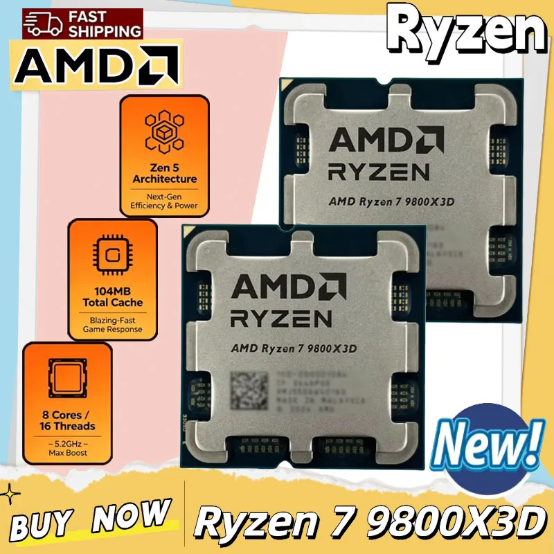 CPU para Juegos AMD Ryzen 7 98 - Amd Cpu Ryzen 7 reseña y precio