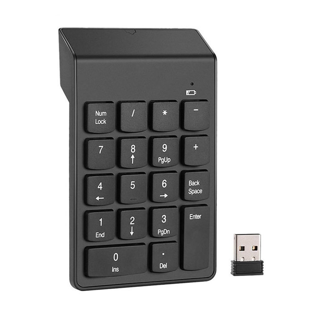 Teclado inalámbrico de 18 tecl - Gaming Keyboard Mini reseña y precio
