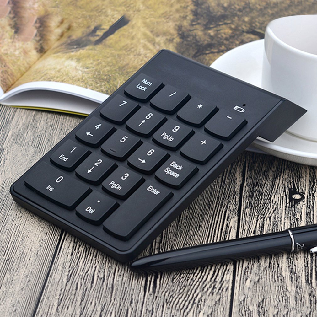 Teclado inalámbrico de 18 tecl - Gaming Keyboard Mini reseña y precio