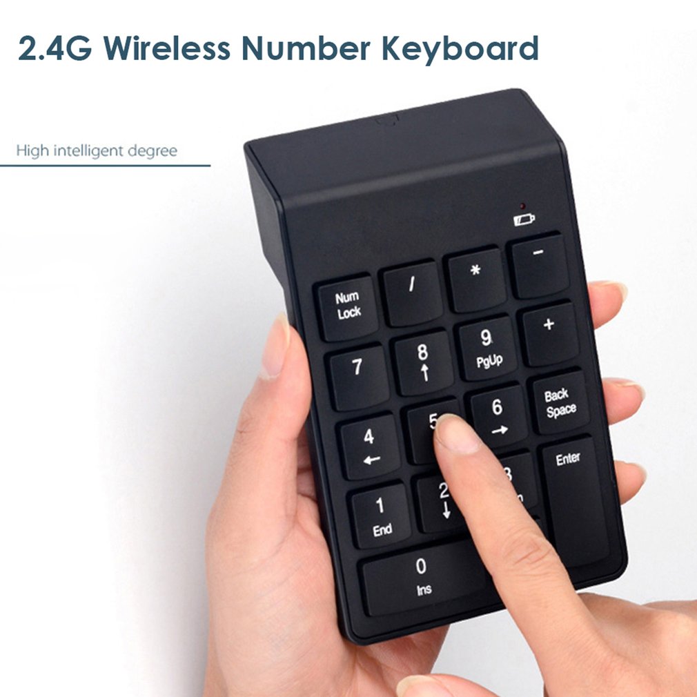 Teclado inalámbrico de 18 tecl - Gaming Keyboard Mini reseña y precio